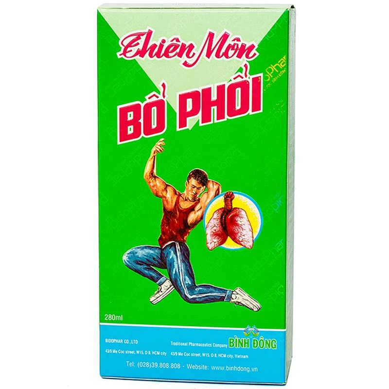 Dung dịch uống Thiên Môn Bổ Phổi Bình Đông giúp giảm ho nhanh chóng (280ml) 1