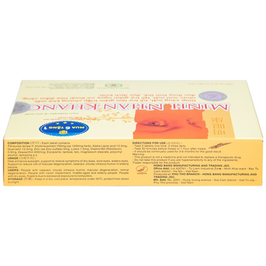 Thực phẩm bảo vệ sức khỏe Minh Nhãn Khang (30 viên)