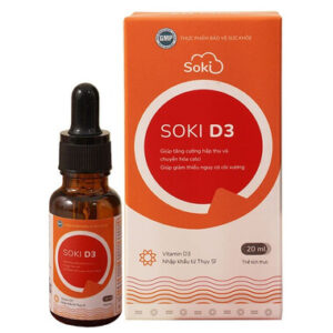Thực phẩm bảo vệ sức khoẻ Soki D3