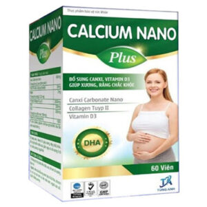 Calcium Nano D3 Plus hỗ trợ phát triển chiều cao và xương chắc khỏe (Hộp 20 ống)