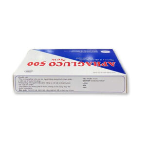 Amegluco 500mg hỗ trợ phục hồi chức năng não sau tai biến, cải thiện trí nhớ (Hộp 20 viên)