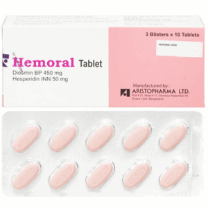 Thuốc Hemoral Tablet 450mg/50mg Aristopharma