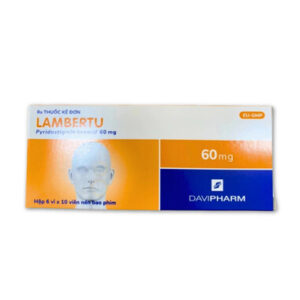 Thuốc Lambertu 60mg hỗ trợ điều trị bệnh nhược cơ (Hộp 60 viên)