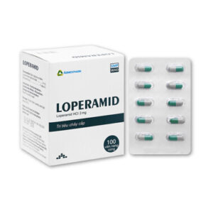 Thuốc Loperamid 2mg điều trị tiêu chảy cấp (10 vỉ x 10 viên)