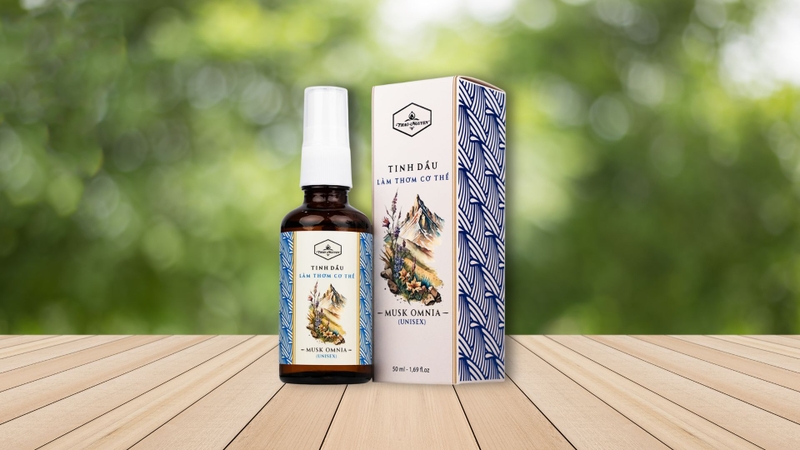 Tinh dầu thơm cơ thể Musk Omnia Thảo Nguyên 1