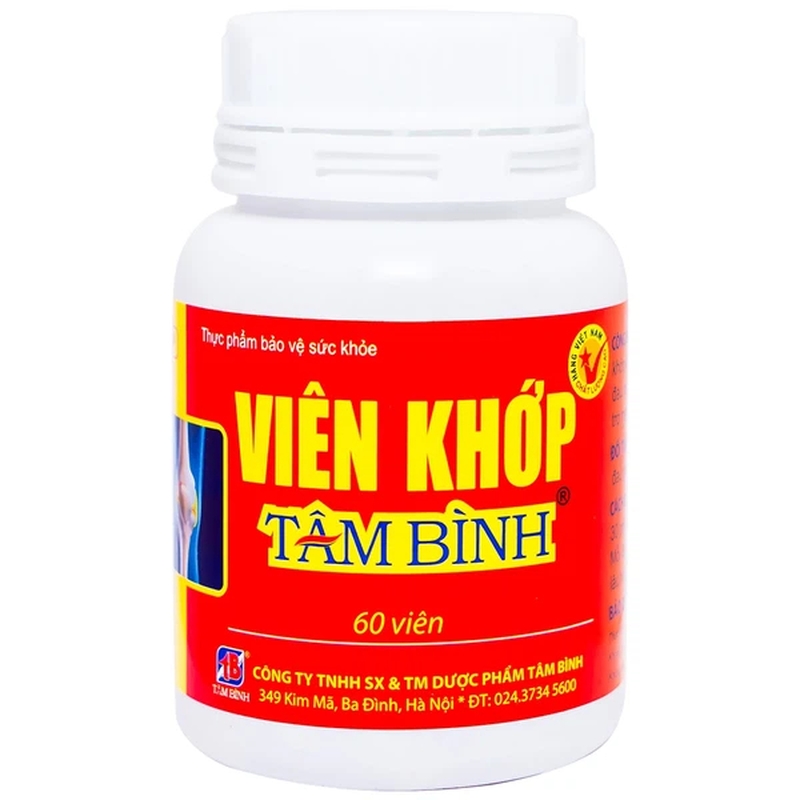 Viên khớp Tâm Bình 60 viên