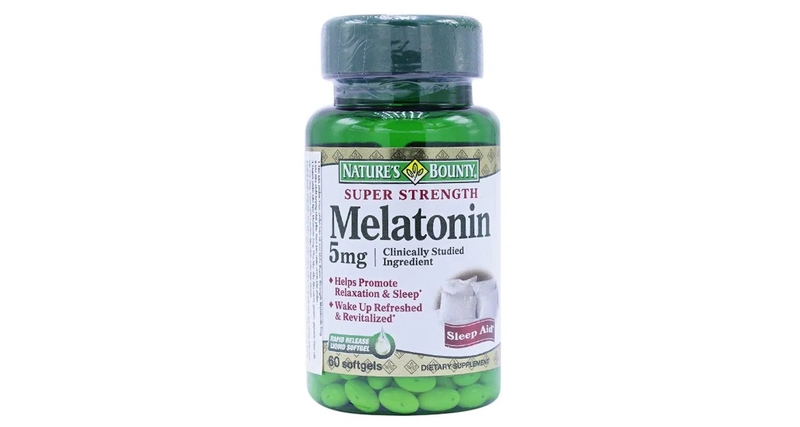 Viên uống Melatonin Nature's Bounty hỗ trợ giấc ngủ ngon