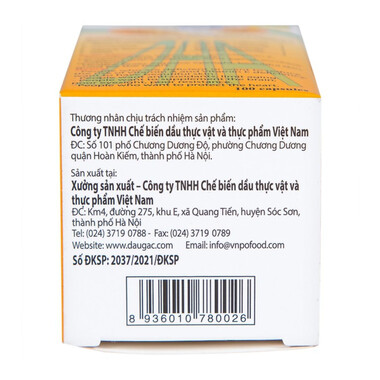 Dầu gấc viên nang Vinaga-DHA: Bổ sung DHA, chống lão hóa, tăng cường thị lực