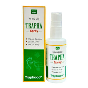 Xịt Khử Mùi Trapha Spray Traphaco Khử mùi, ngăn ngừa mồ hôi (50ml)