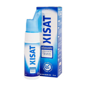 Xịt mũi XISAT hỗ trợ làm sạch, thông mũi cho người lớn (75ml)