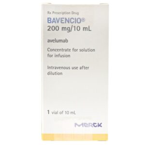 Thuốc Bavencio 200mg Merck điều trị ung thư biểu mô tế bào Merkel di căn (10ml)